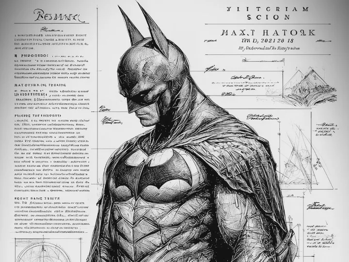 Batman Hueforge (Newspaper Page)