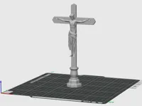 Christ en croix avec socle — photo 2