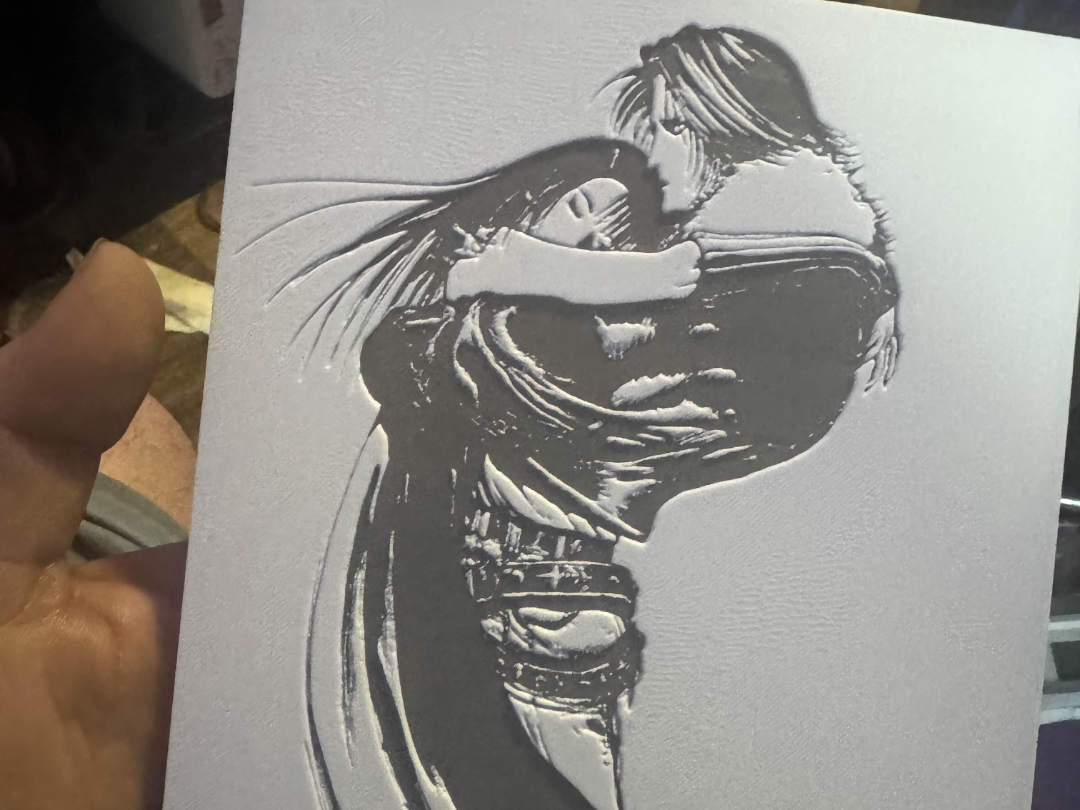 Final fantasy 8 logo art stenciled