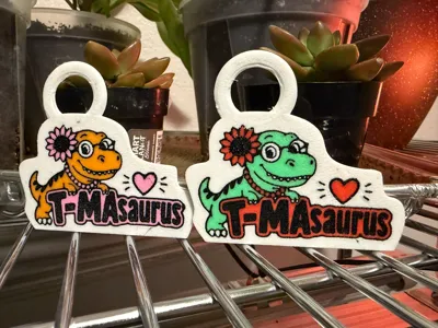 T-MASaurus Keychain-Free commercial!
