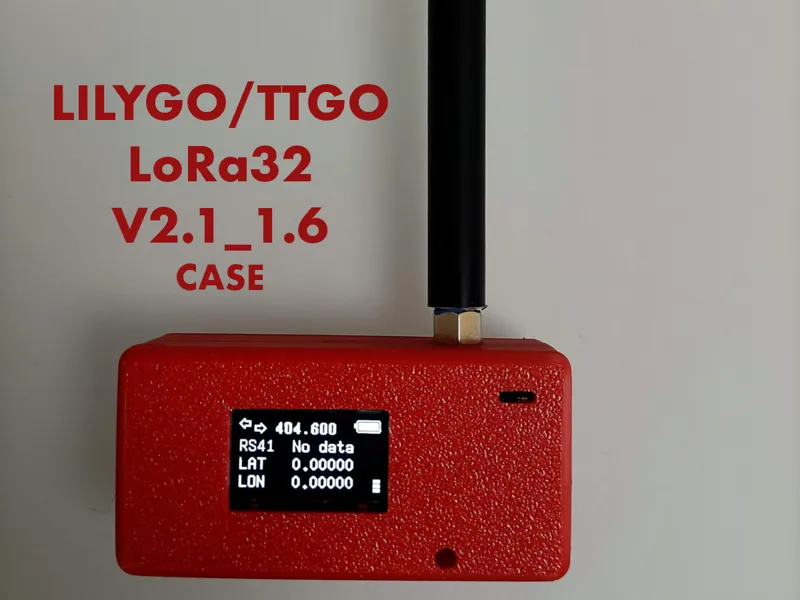 A case for the LILYGO/TTGO LoRa32 V2.1_1.6 Board