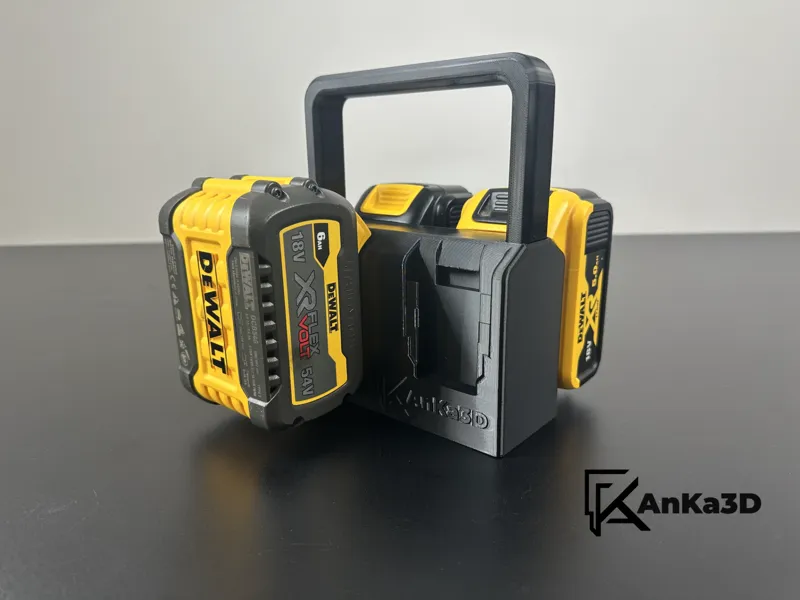 4x Battery Basket Carrier Caddy Holder for DeWALT