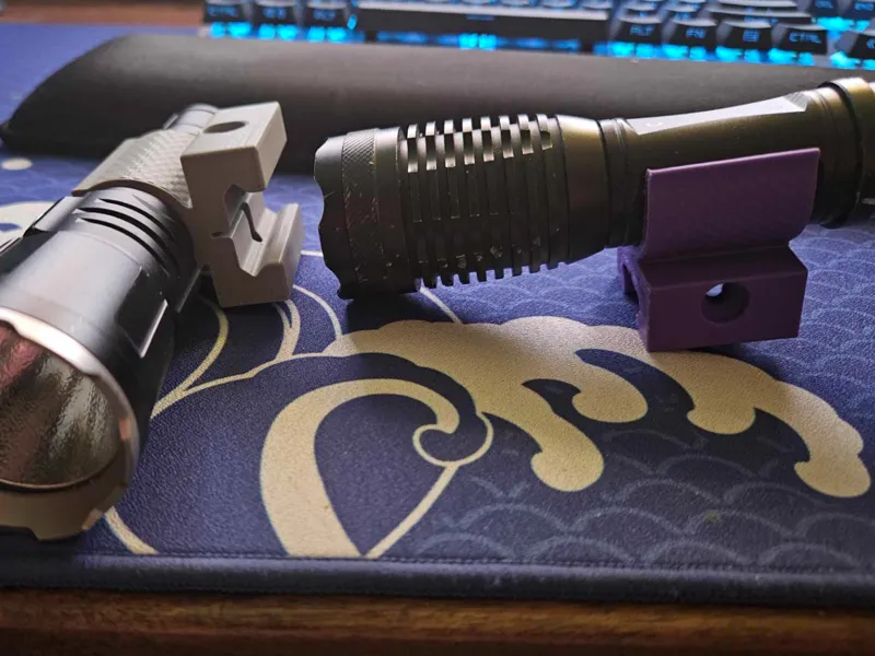 24mm/25mm flashlight mount for pic rail