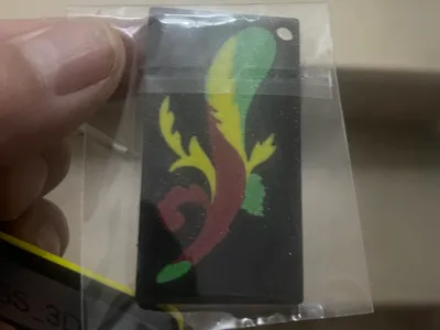 Ace of Clubs Keyring 