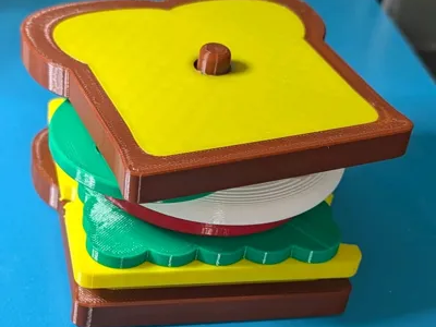 Montessori Toast game Sorting Stacking Match toy