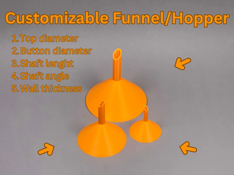 Customizable Funnel/Hopper