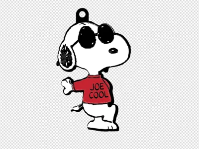 snoopy keychain