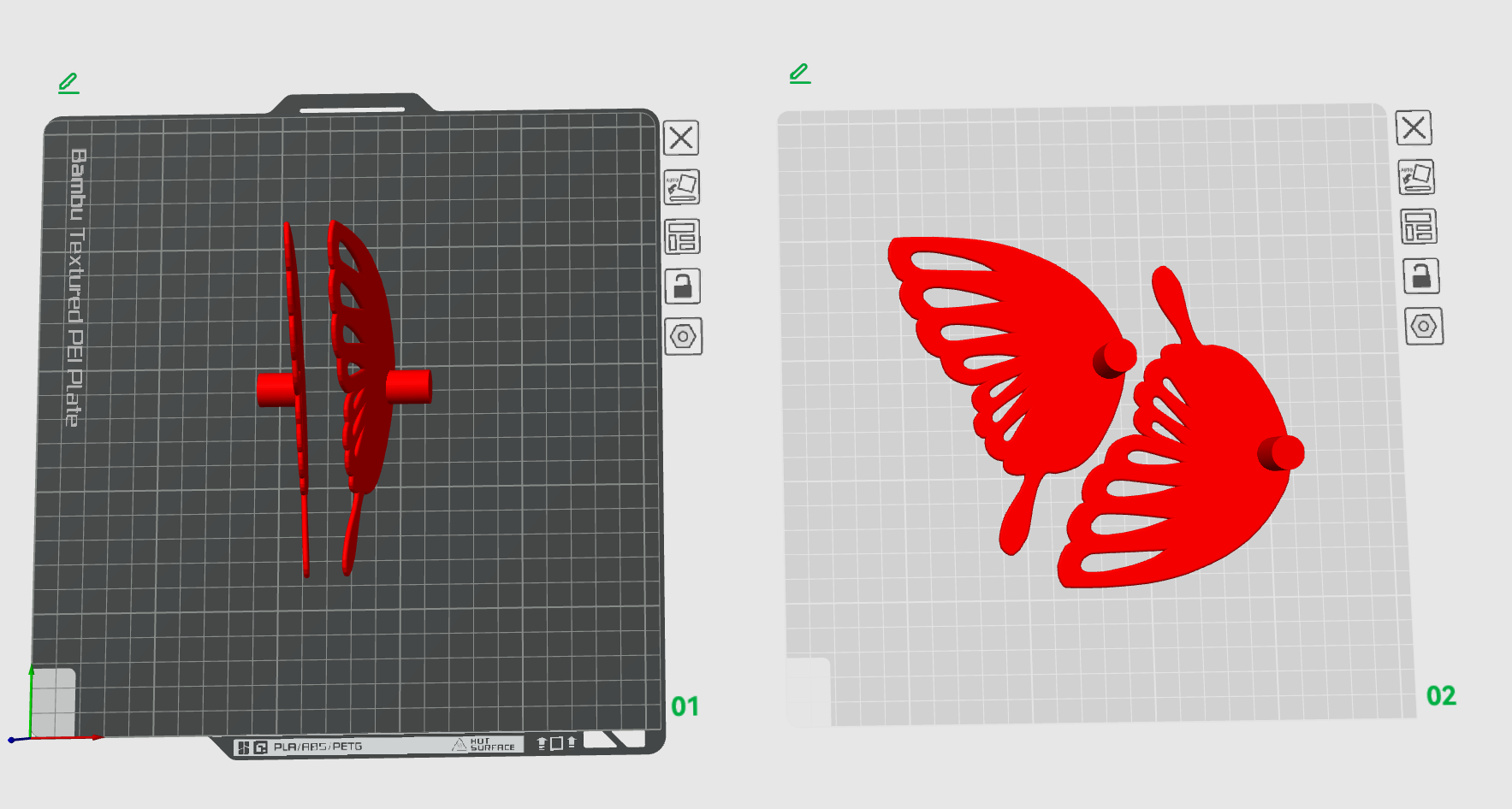 Miniatura 5 do modelo 3D 星之卡比|冥蝶骑士|NO AMS/胶水|啜梦的极蝶、バルフレイナイト、Morpho Knight