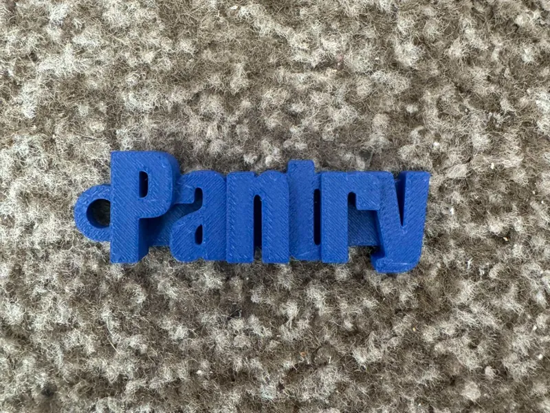 Pantry Keychain