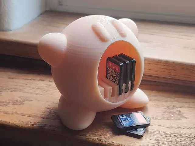 Kirby Cartridge Holder For Switch/Switch 2