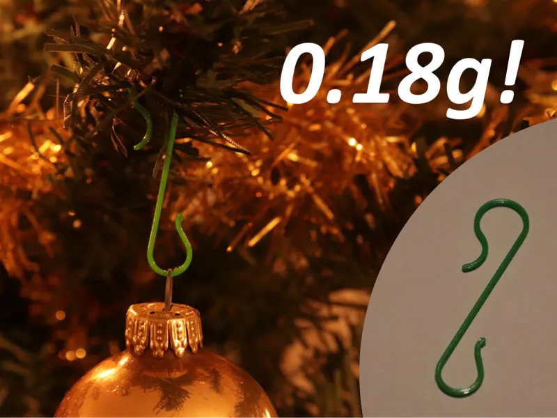 Christmas ball/bauble hooks 1/5/10/20/50/100