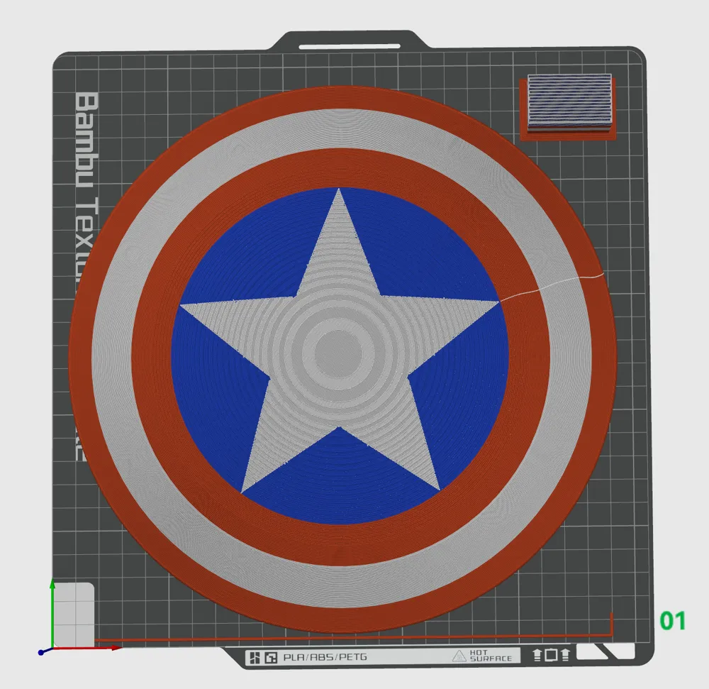 Captain America's Shield by IntelliArt_GT - MakerWorld