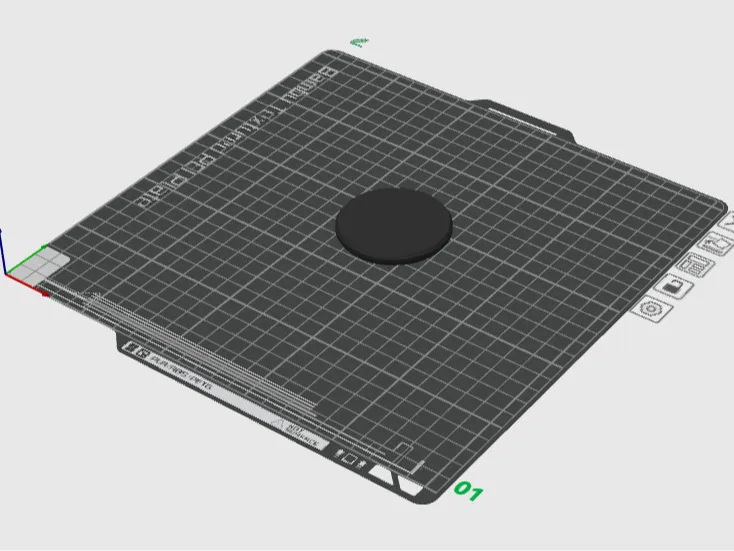 Simple 2 inch coin