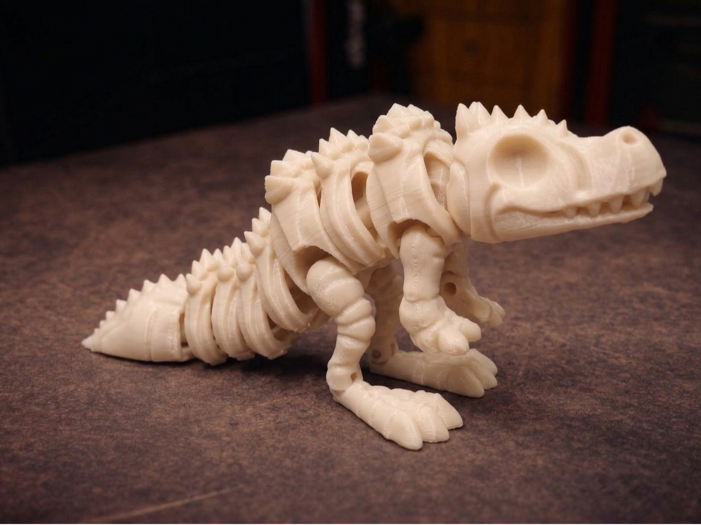 Articulated Skelleton Trex - Fantasy Design
