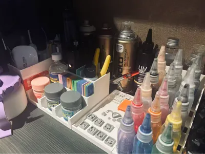 Sanding and Painting Tool Organizer