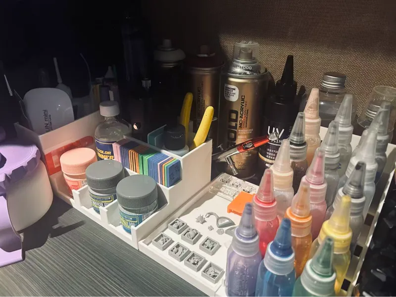打磨和喷涂工具收纳