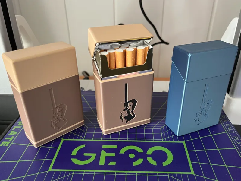 Cigarette Pack Storage Case - Dirty Harry