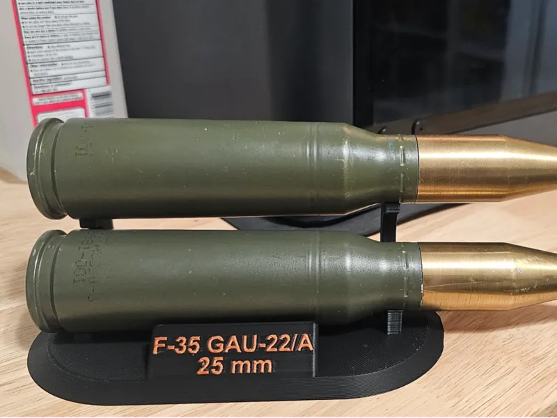 F-35 25mm Bullet Display