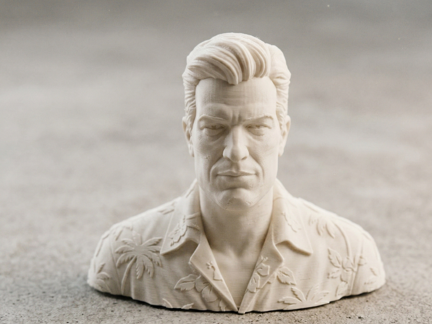 GTA ViceCity Tommy Vercetti Bust 3DPrint Model 317