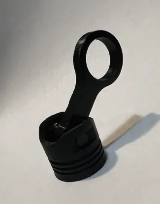 Engine Piston Key Chain (movable)