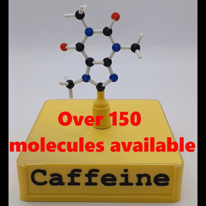 Rotating Display Stand for Molecules