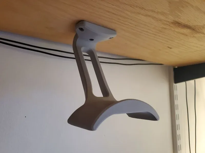 Headphone Underdesk Hanger
