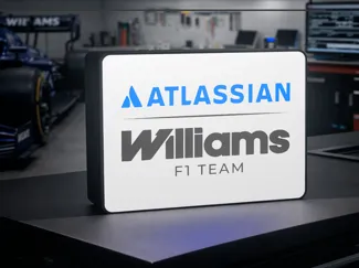 Atlassian Williams F1 Team 2026 Lamp