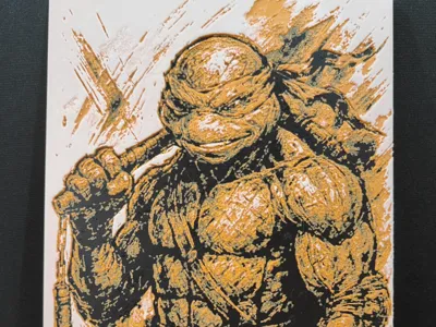 Teenage Mutant Ninja Turtles HueForge–Michelangelo by The Layer Forge ...