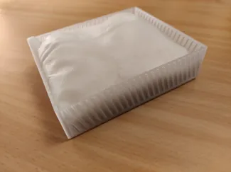 Fast-printing open dehumidifier bag container