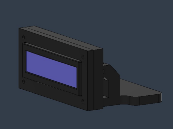 Stand + Involucro LCD 1602 I2C