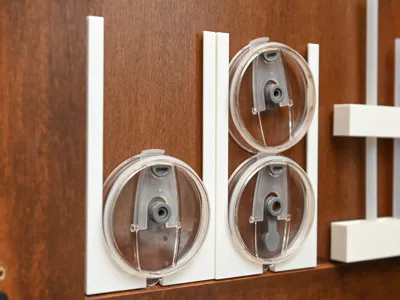 Cabinet Door Lid Organizer