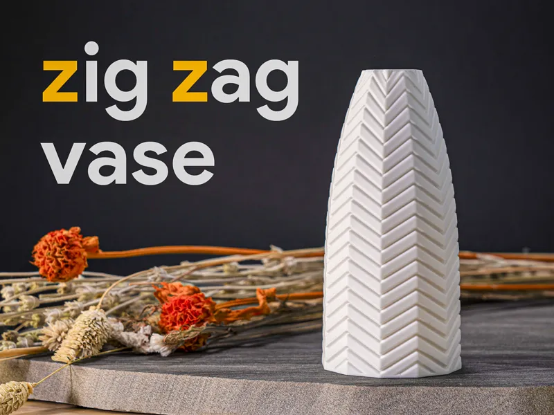 Zig Zag Vase