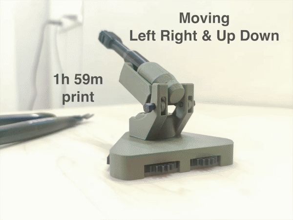 Mini Rotating Cannon