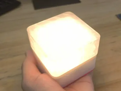 rechargeable palm-sized night light