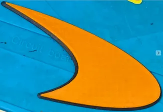 McLaren Logo 3D wall art sim racing F1