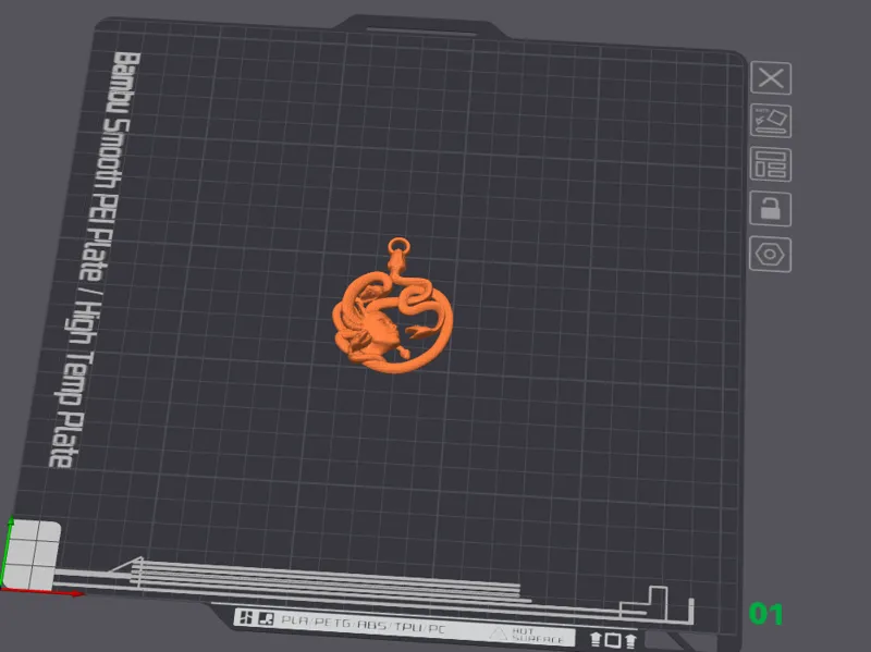 Medusa Keyring thingymabob