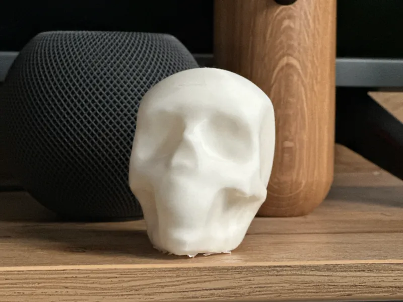 Stylized skull