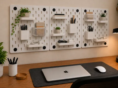 Letrero o emblema decorativo: Skadis Panels — referencia de MakerWorld