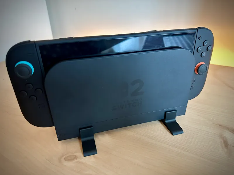 Nintendo Switch 2 Dock Lift Feet. Cool and Stable!