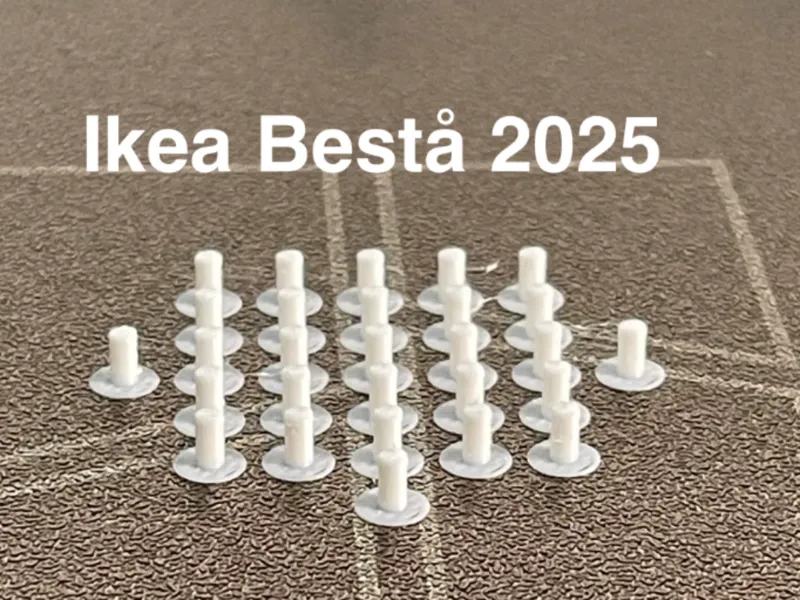 Tappi copri-foro per IKEA Besta (2025 Edition)