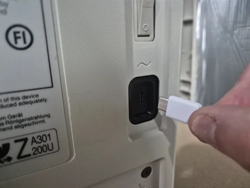 Macintosh USB-C Power Jack Mod