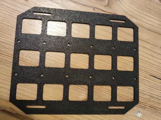 Rigid Molle Panel Headrest 