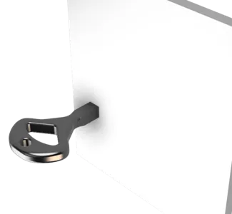 Square service key_6x6mm
