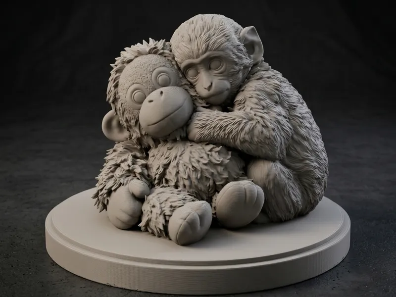 Punch-kun - Statue