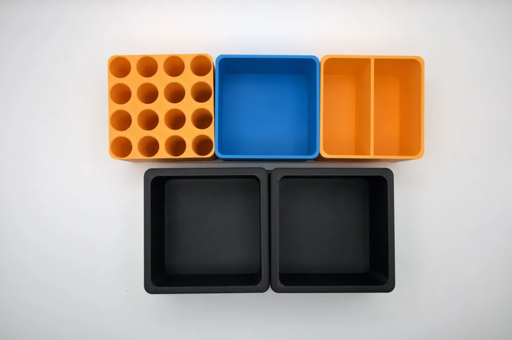SnapStack Modular Desk Organizer - Starter Pack - Free 3D Print Model ...