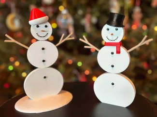 Cute Modular Snowman