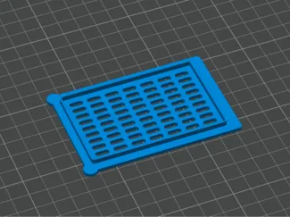 Top cap cover for Raspberry Pi 4 case black