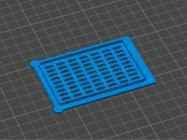 Top cap cover for Raspberry Pi 4 case black 