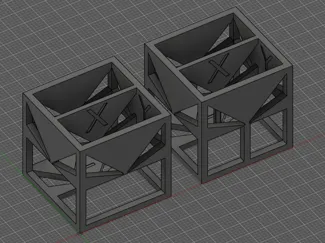xyz calibration cube