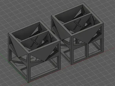 xyz calibration cube